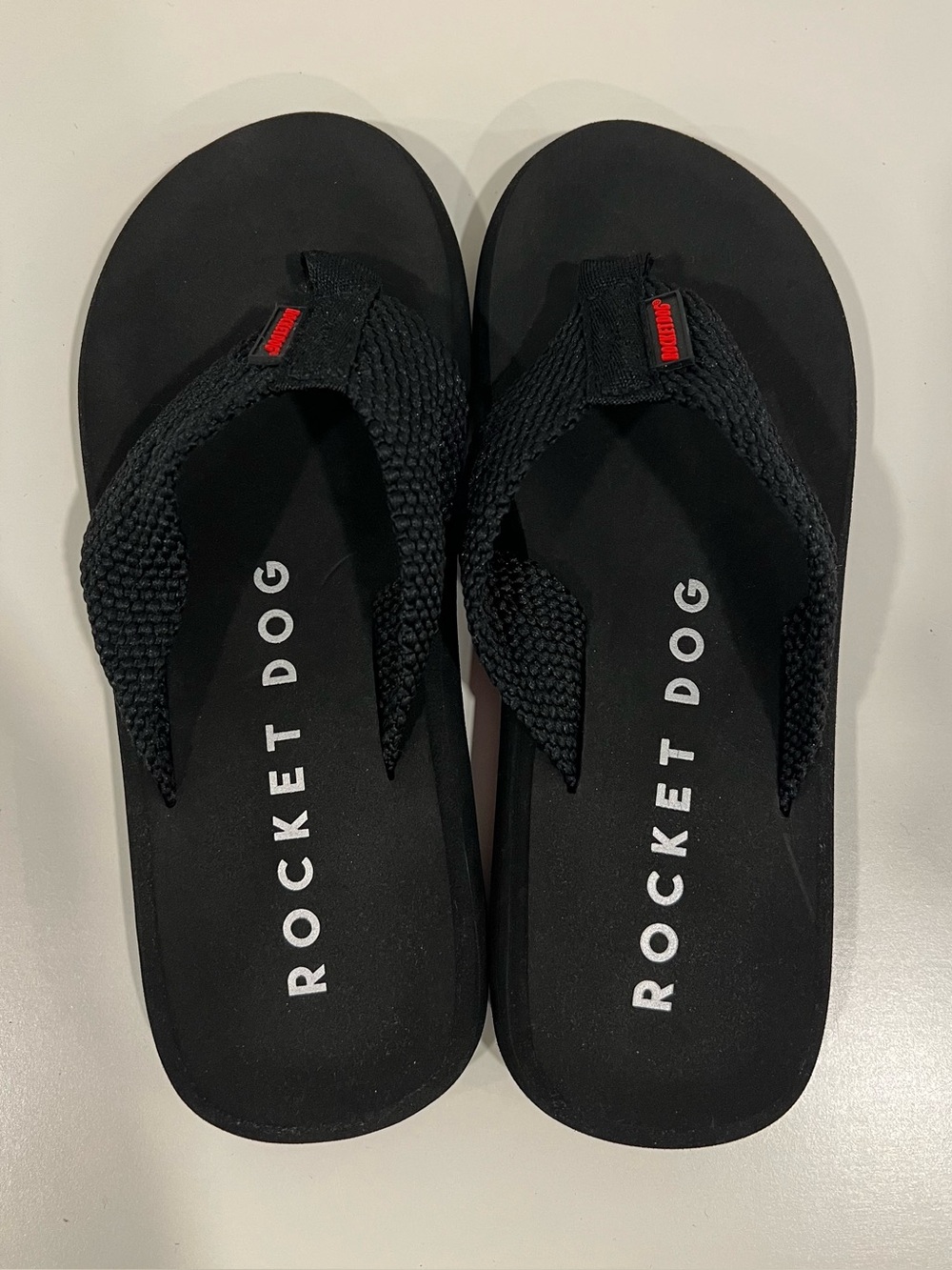 Rocket Dog Women's Sunset Flip Flop Sandals Black 7 M US NEW - Picture 5 of 8